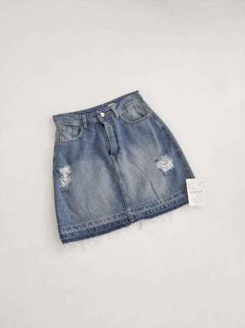 Falda Denim Ripped