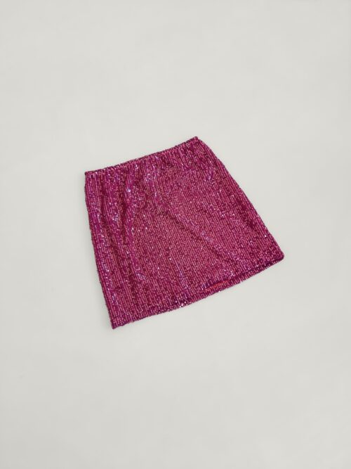 Falda Lentejuelas Uva