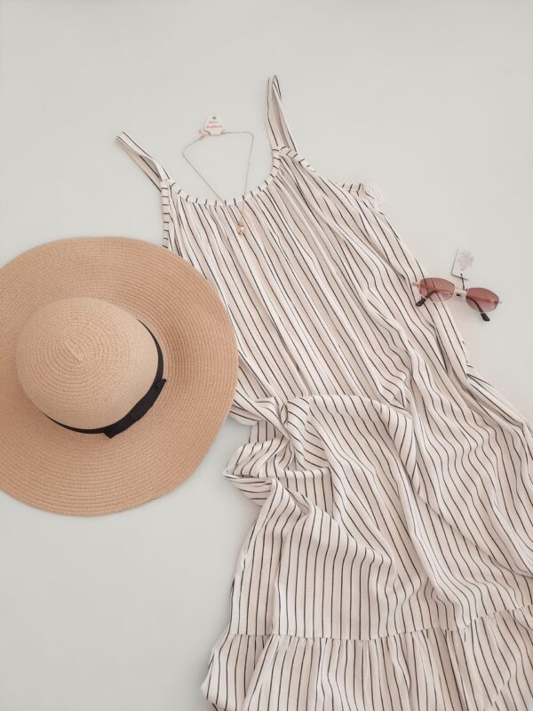 Vestido Lino Stripes