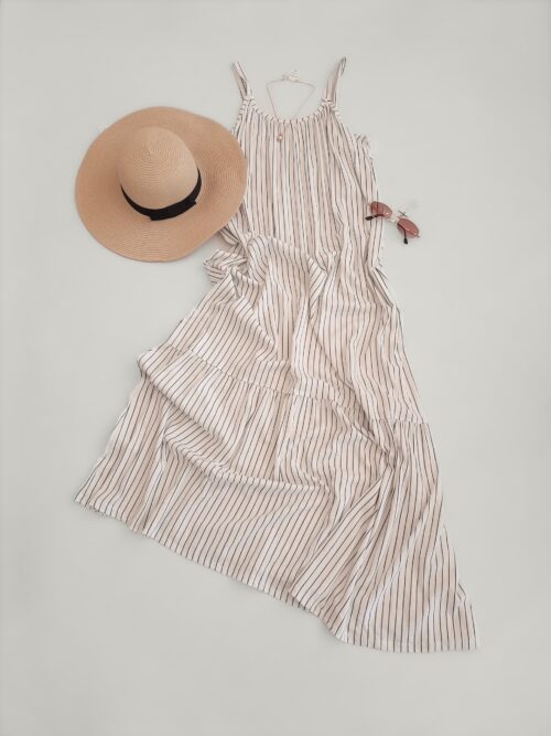 Vestido Lino Stripes