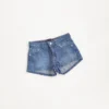 Short Denim Blu