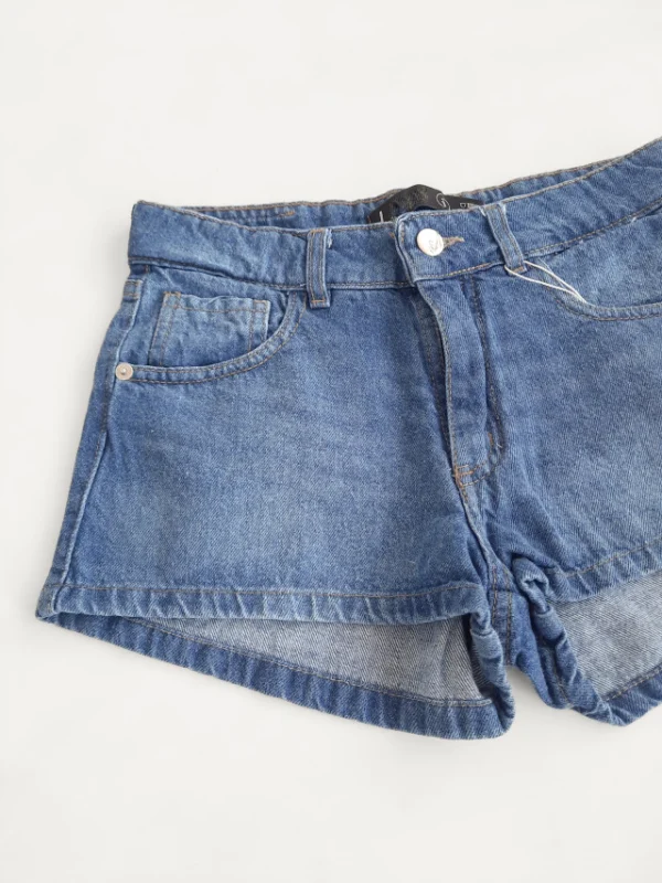 Short Denim Blu