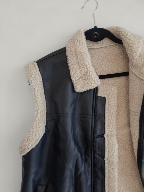 Chaleco con corderito