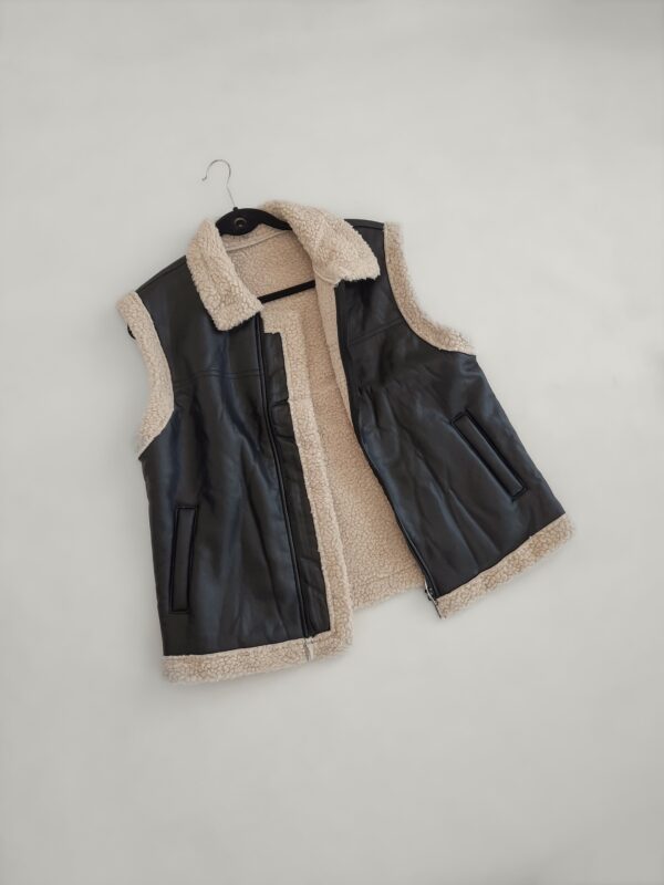 Chaleco con corderito