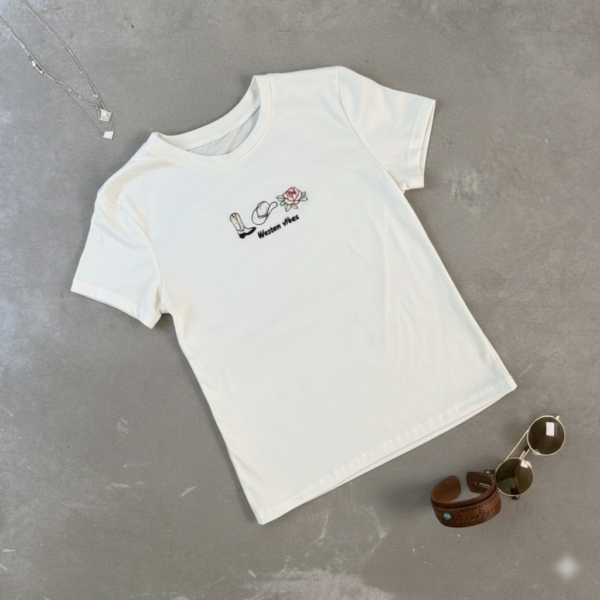 Remera Western (stock en negro)